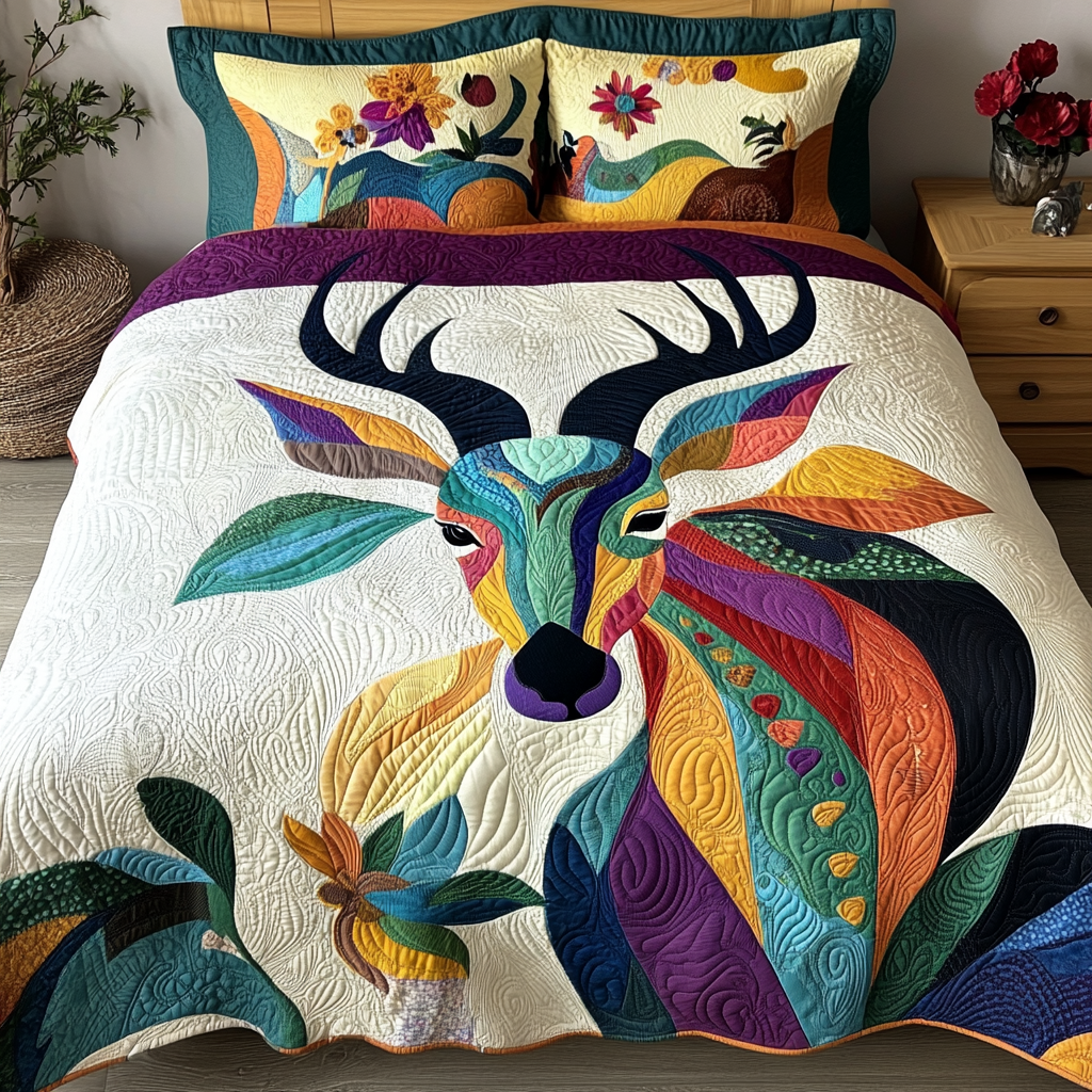 Antelope DAI040225287 Quilt Bedding Set