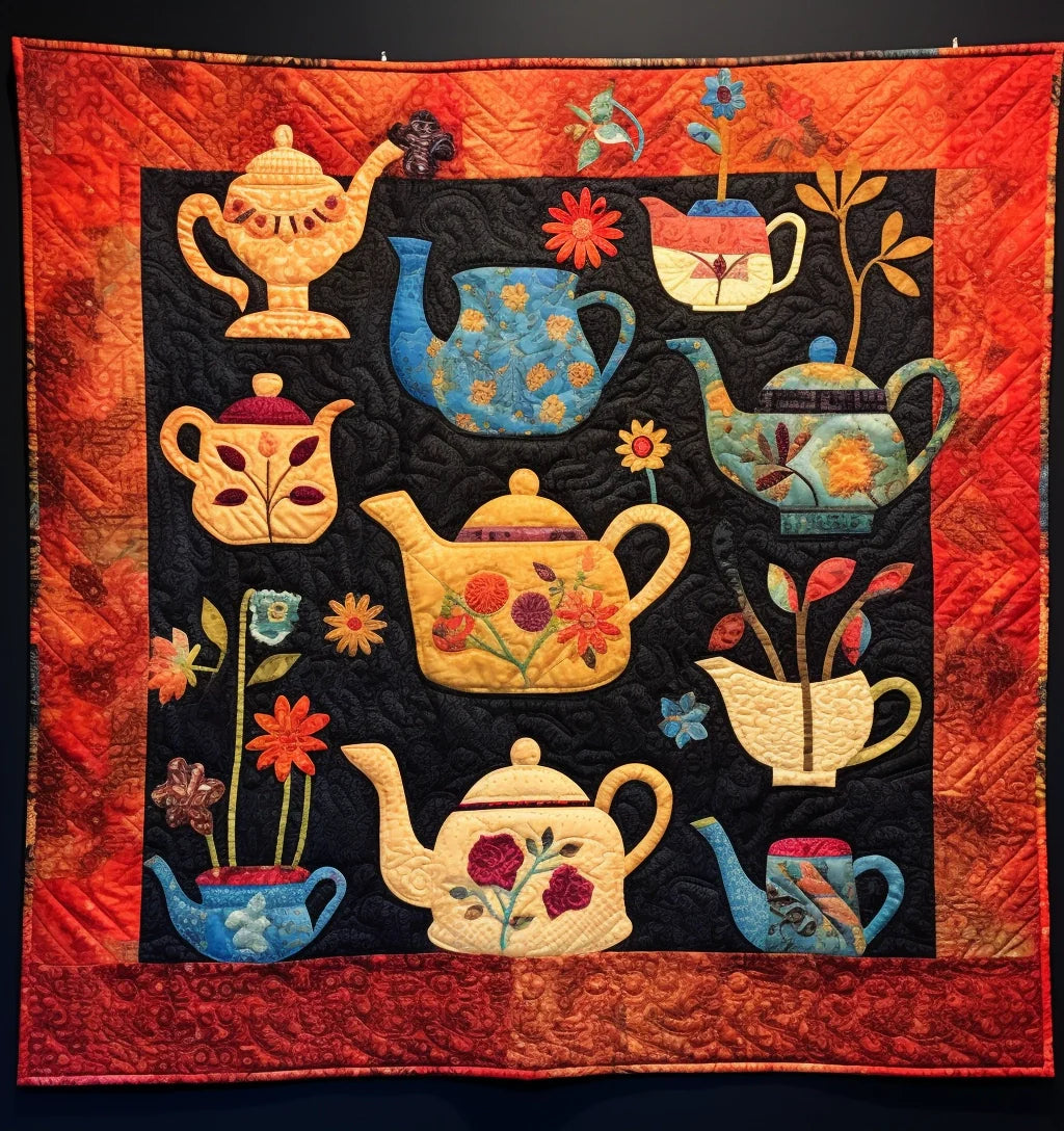 Teapot TAI260224010 Quilt Blanket