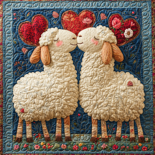 Sheep DAI070824120 Quilt Blanket