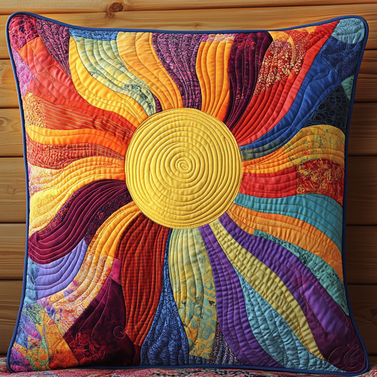 Hippie Sun TAI181024576 Quilted Pillow Case