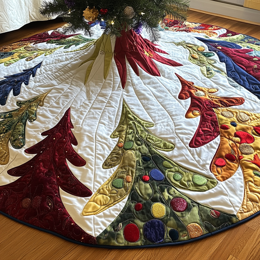 Christmas Tree TAI021024153 Quilted Tree Skirt