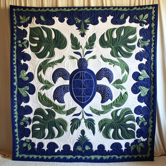 Hawaiian Turtle DAI040225071 Quilt Blanket