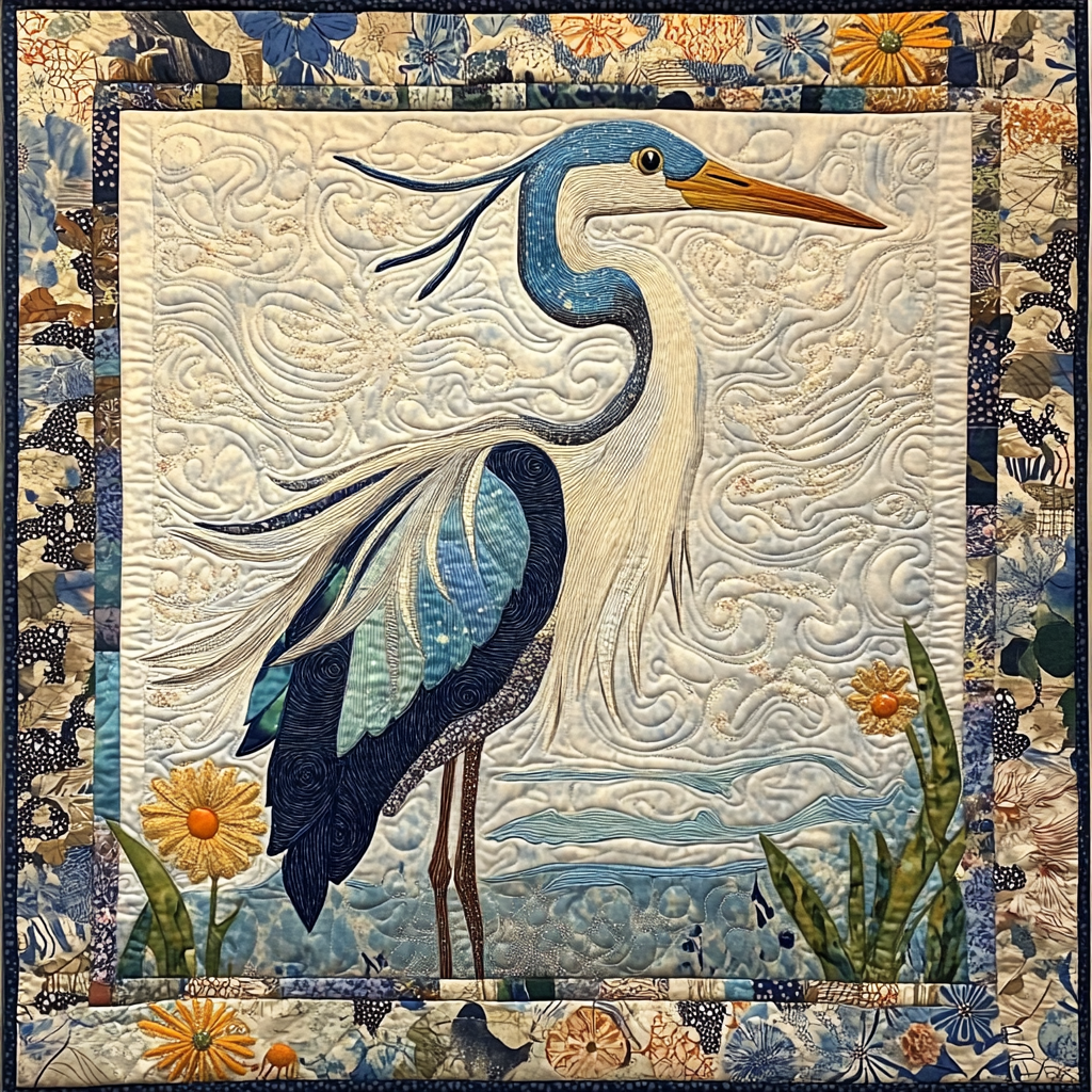 Heron DAI040225166 Quilt Blanket
