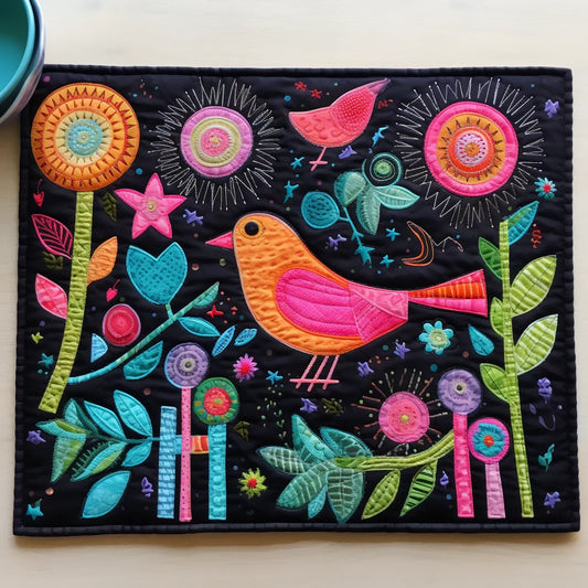 Bird TAI261223178 Quilted Placemats