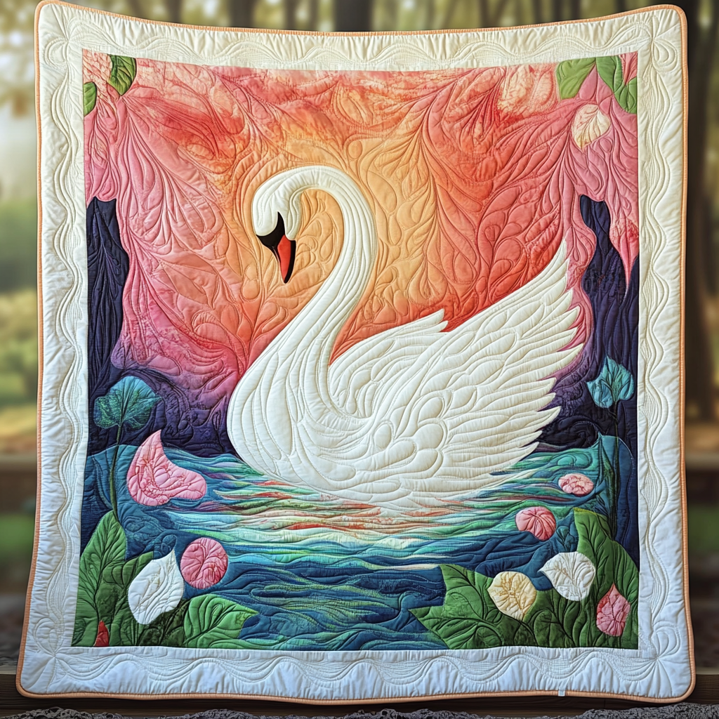 Swan DAI25102412 Quilt Blanket