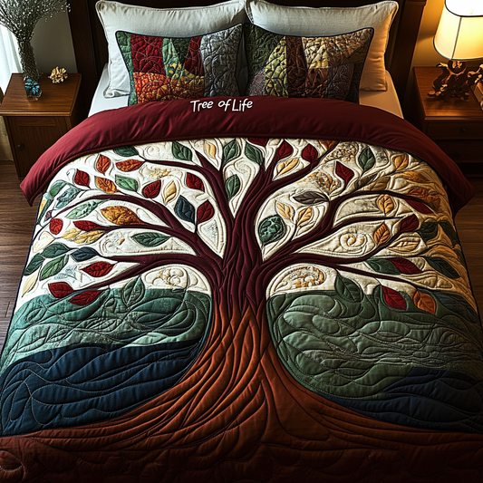 Tree Of Life TAI101224481 Quilt Bedding Set