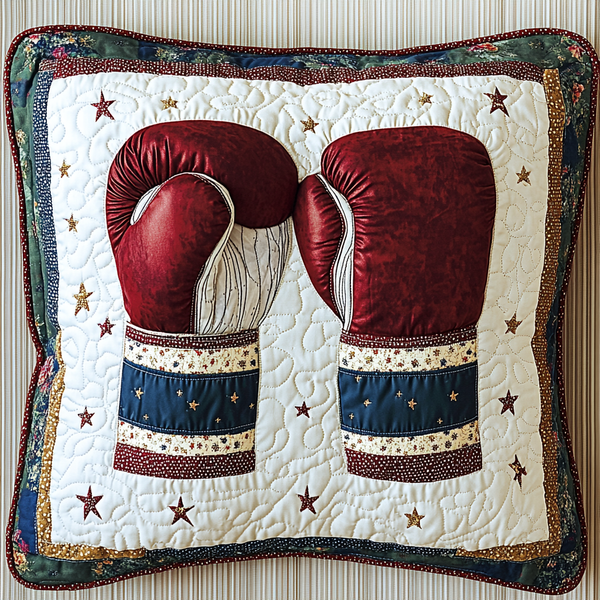 Boxing DAI090125324 Quilted Pillow Case – Alpha Quilt