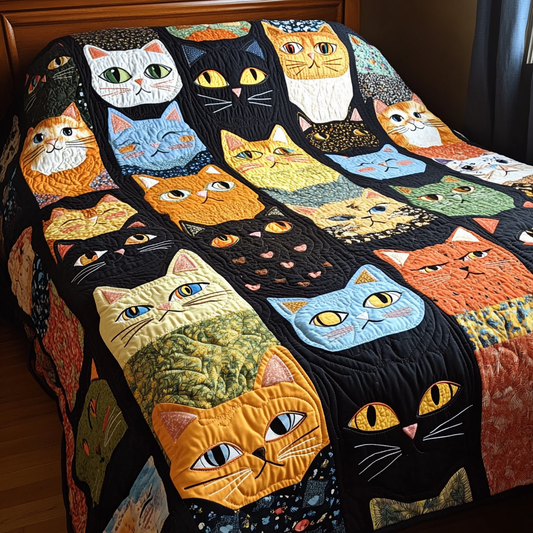 Cat TAI260924016 Quilt Blanket