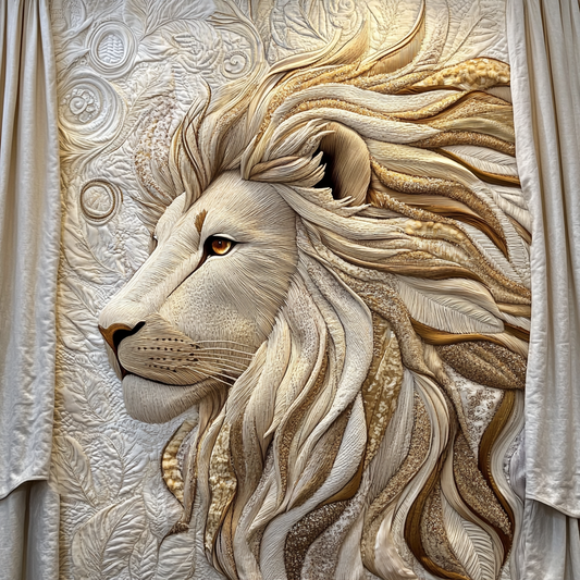 Majestic Lion TAI111124263 Quilt Blanket