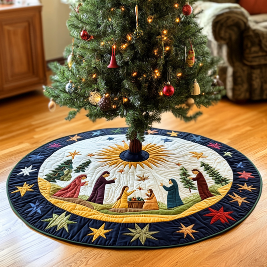 Nativity Scene DAI090924066 Quilted Tree Skirt