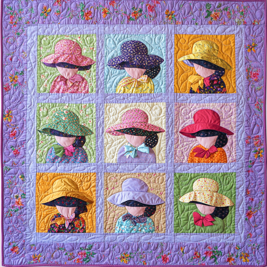 Sunbonnet Sue DAI040924235 Quilt Blanket