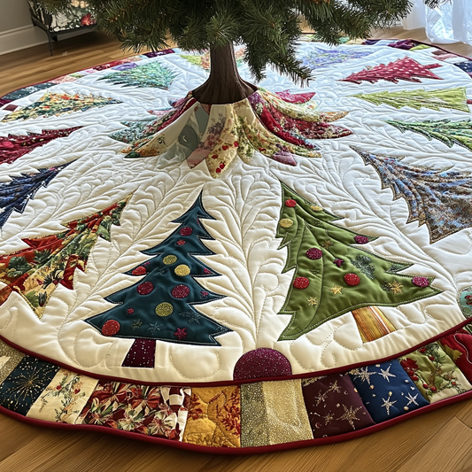 Christmas Tree TAI021024155 Quilted Tree Skirt