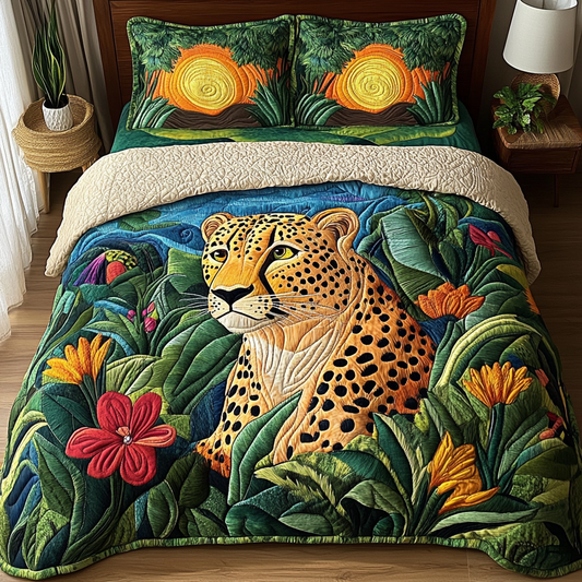 Cheetah DAI200125081 Quilt Bedding Set