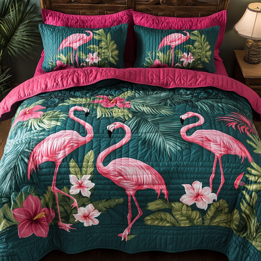 Flamingo TAI101224401 Quilt Bedding Set