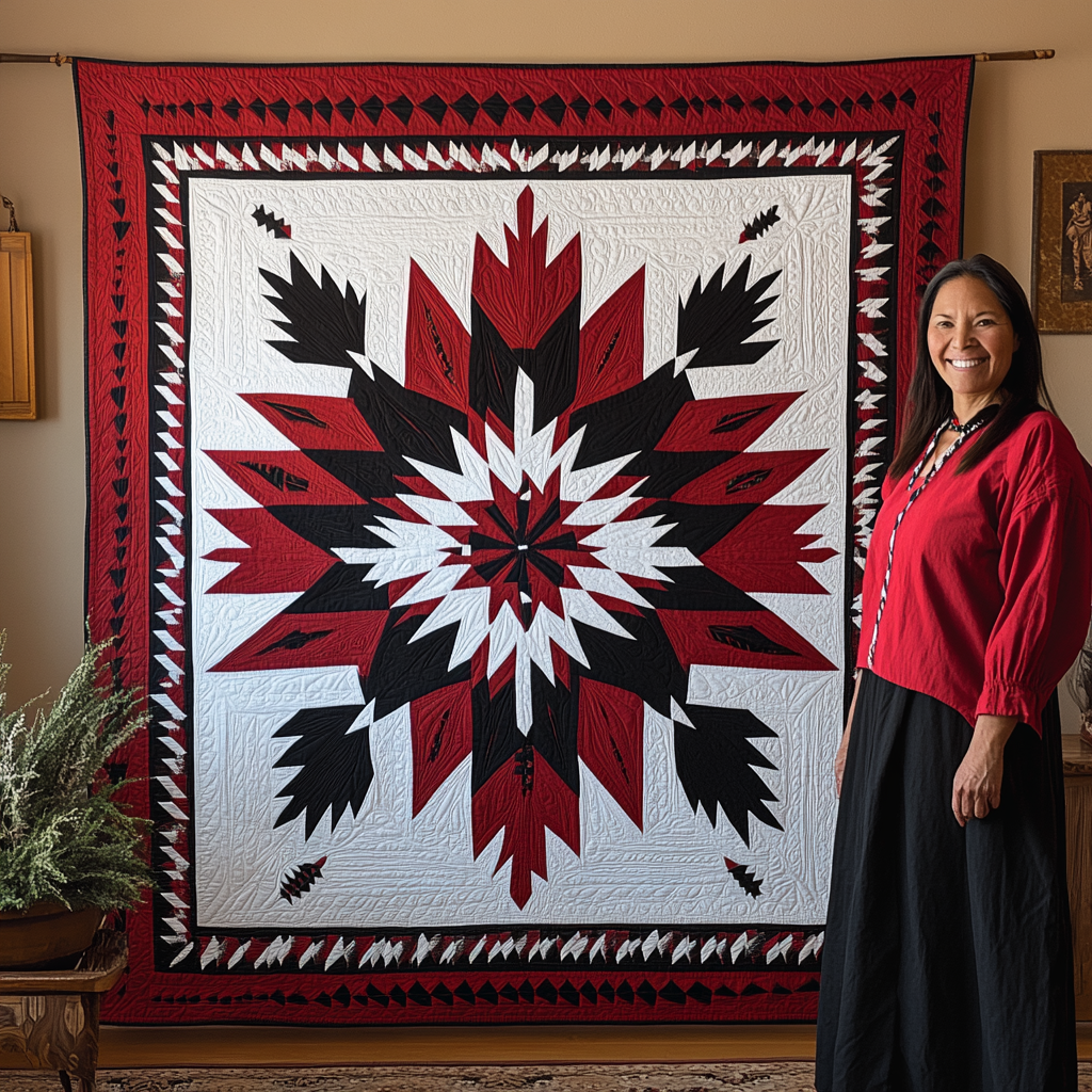 Native American TAI091024024 Quilt Blanket