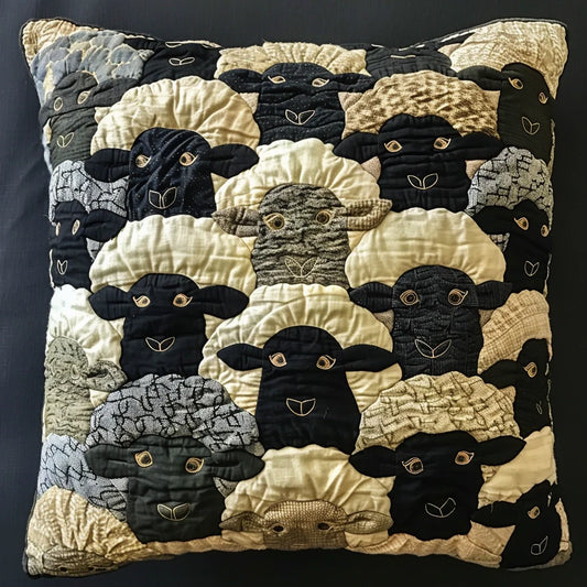 Sheep TAI060324240 Quilted Pillow Case