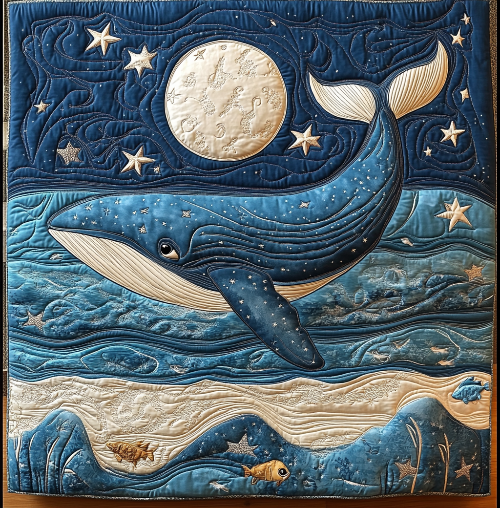 Whale DAI190225080 Quilt Blanket