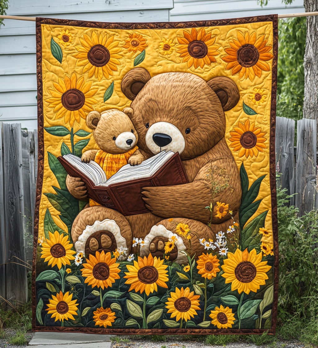 Mama And Baby Bear DAI150125030 Quilt Blanket