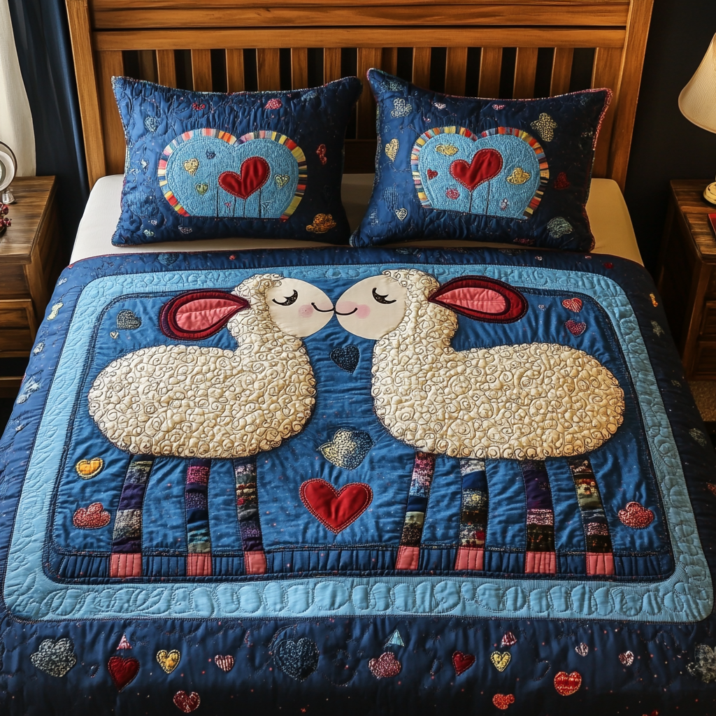 Sheep DAI190824304 Quilt Bedding Set