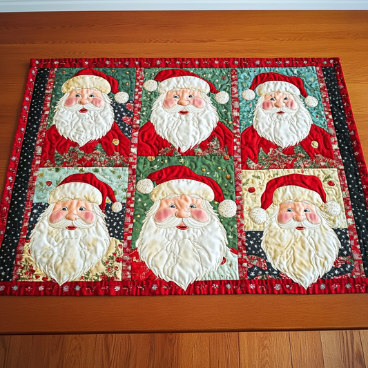 Christmas Santa TAI040924422 Quilted Placemats