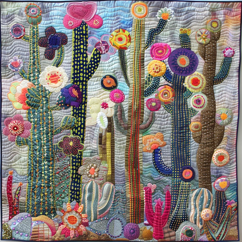 Cactus TAI240424053 Quilt Blanket