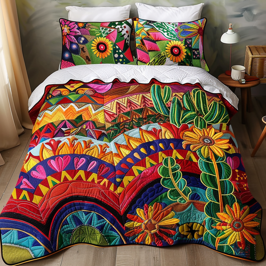 Cactus TAI251124089 Quilt Bedding Set