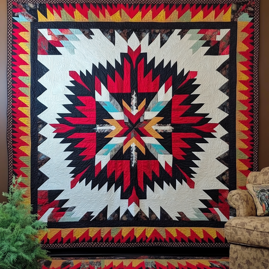 Native American TAI091024043 Quilt Blanket