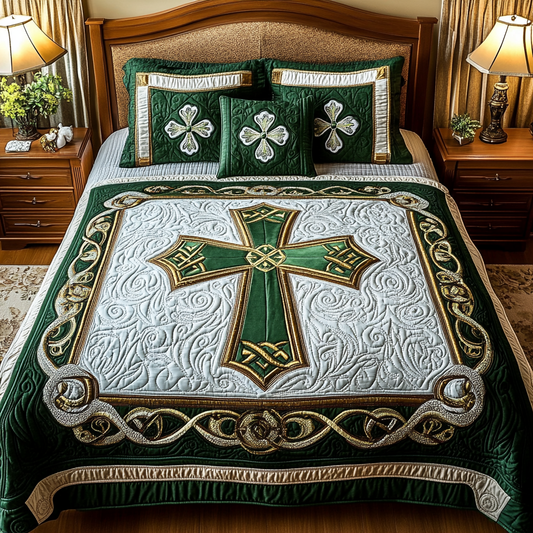 Celtic Cross DAI200125070 Quilt Bedding Set