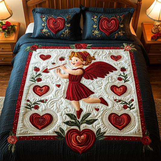 Cupid DAI241224196 Quilt Bedding Set