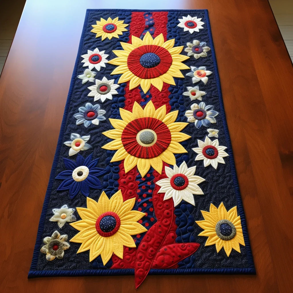 Sunflower TAI280224045 Quilted Table Runner