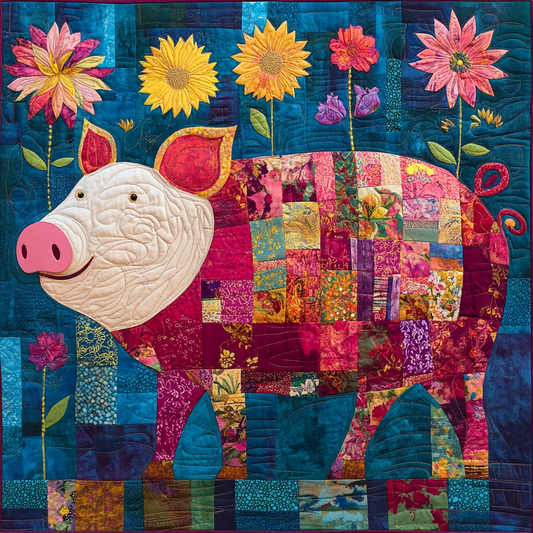 Pig DAI221024081 Quilt Blanket