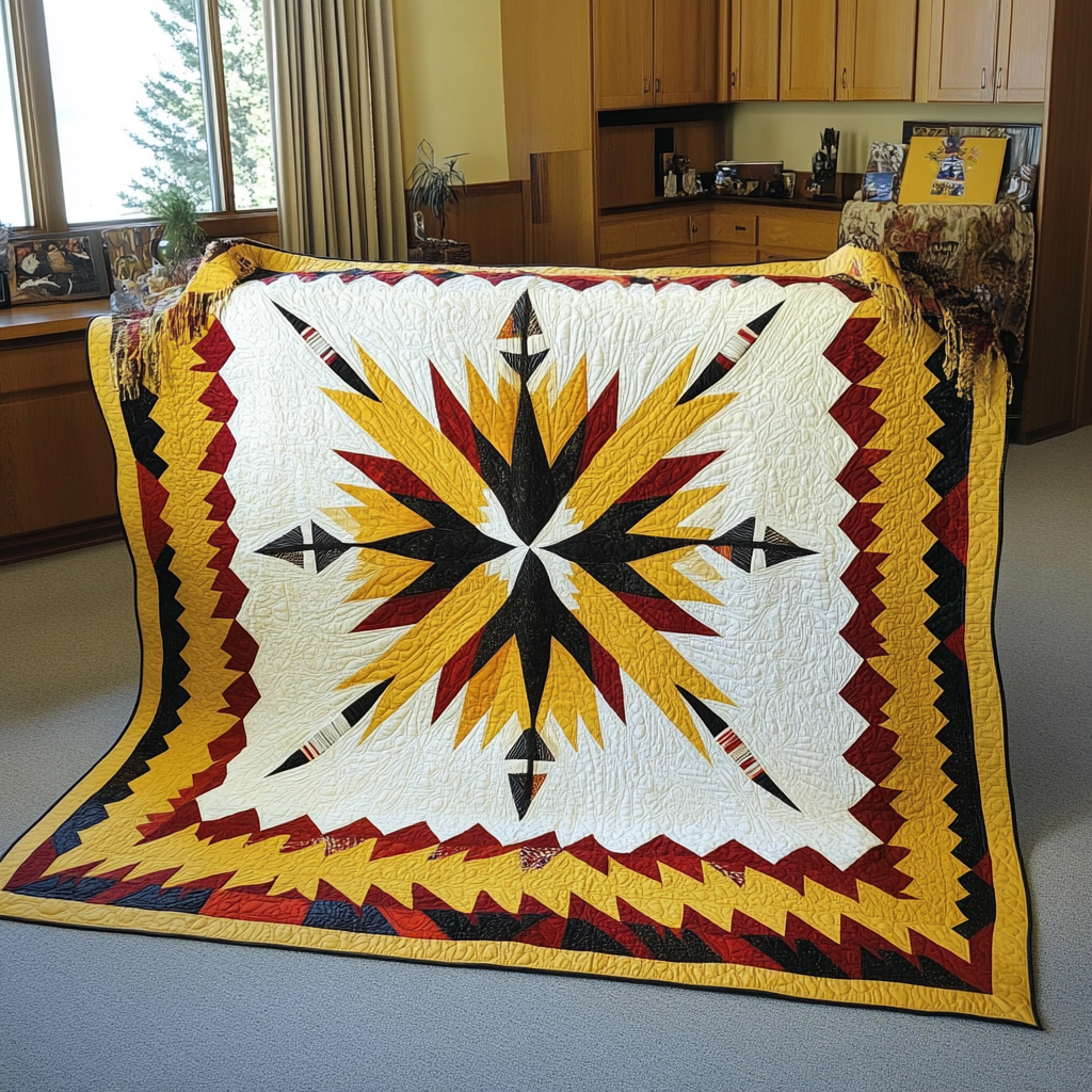 Native American TAI091024244 Quilt Blanket