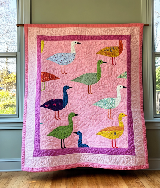 Geese DAI221024196 Quilt Blanket