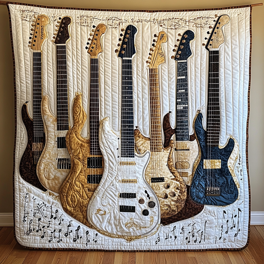 Guitar TAI091024148 Quilt Blanket