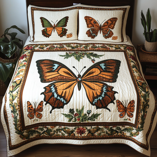 Butterfly TAI080824085 Quilt Bedding Set