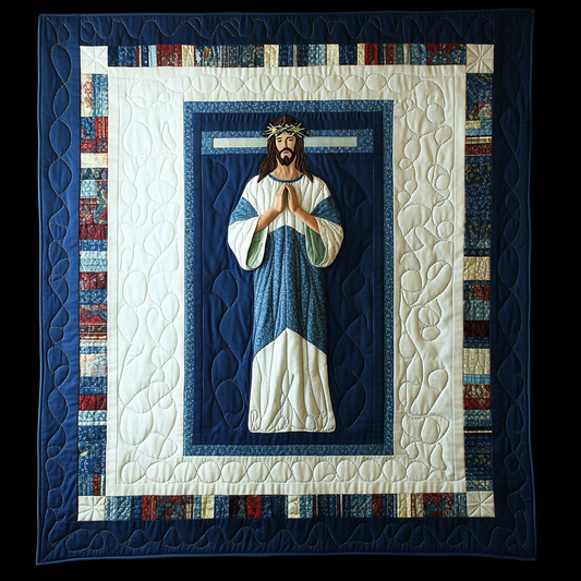Jesus Christ DAI111124493 Quilt Blanket