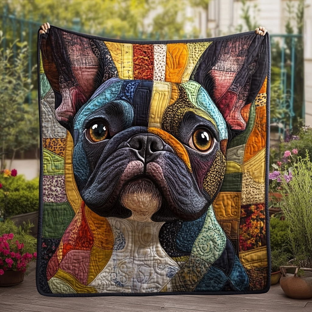 French Bulldog TAI121024067 Quilt Blanket