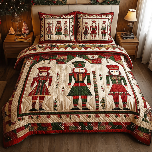 Nutcracker DAI190824256 Quilt Bedding Set