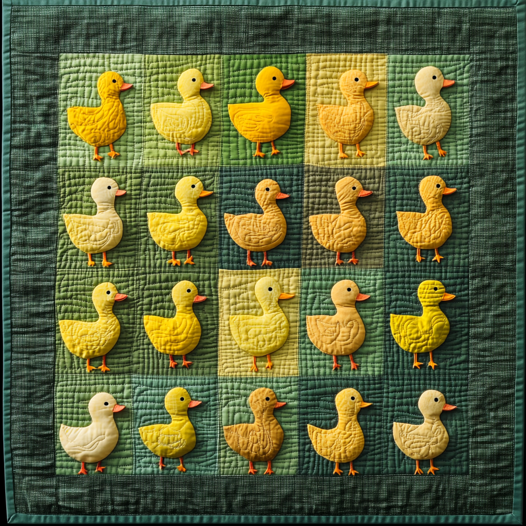 Duckling DAI221024127 Quilt Blanket