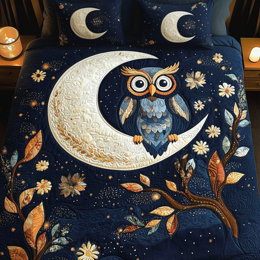 Celestial Owl DAI301224233 Quilt Bedding Set