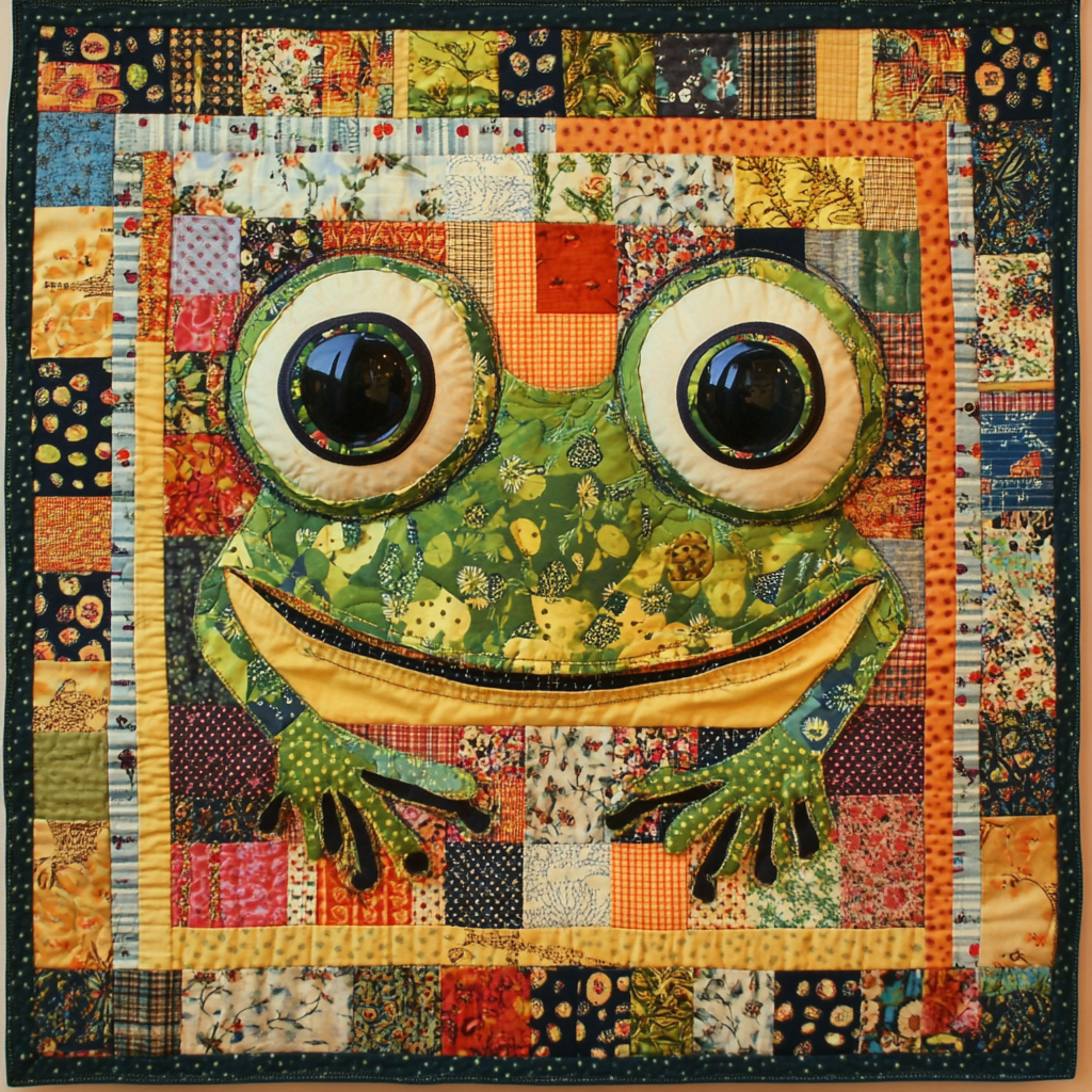 Frog TAI01102447 Quilt Blanket