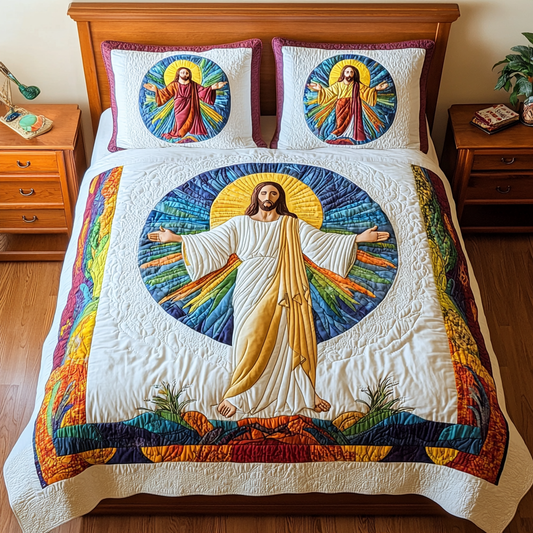 Jesus Christ DAI051224055 Quilt Bedding Set