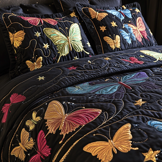 Butterfly TAI101224411 Quilt Bedding Set