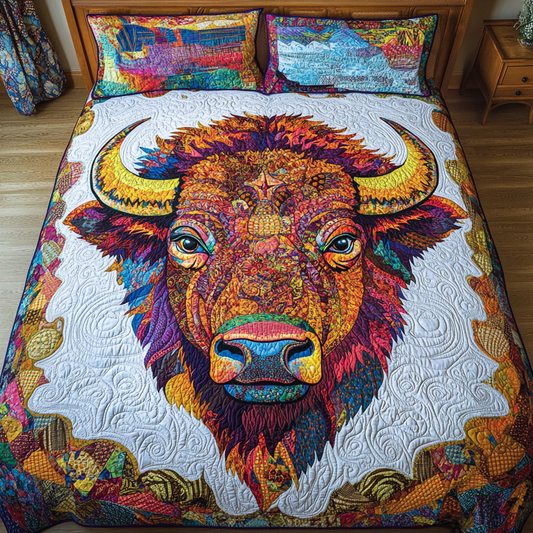 Bison DAI171224163 Quilt Bedding Set