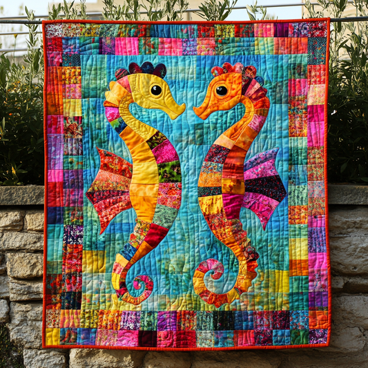 Seahorse DAI26102466 Quilt Blanket