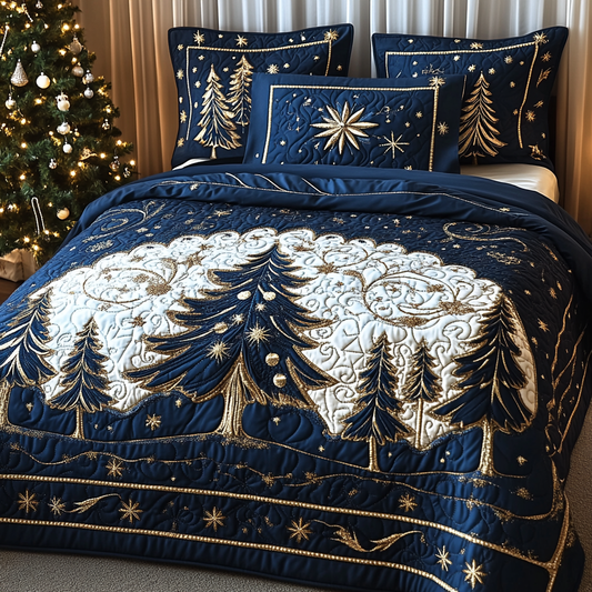 Christmas Tree TAI141124096 Quilt Bedding Set