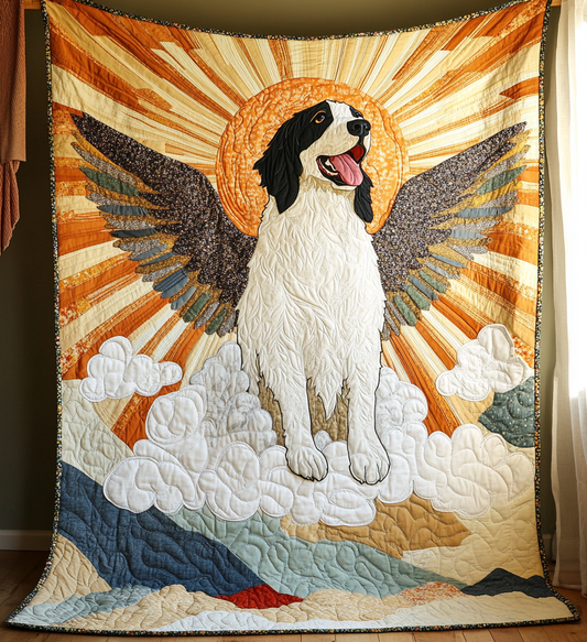 Great Pyrenees Angel DAI150125054 Quilt Blanket