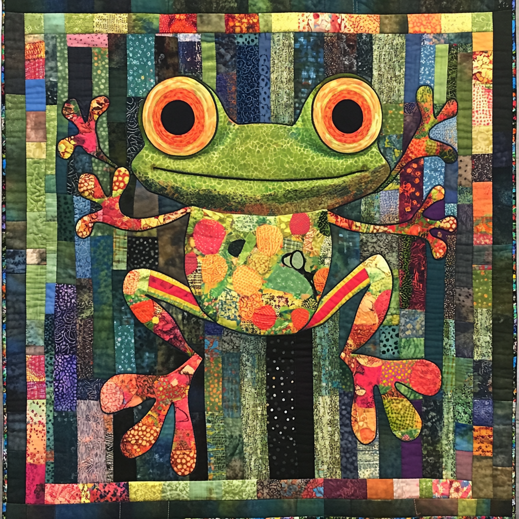 Frog TAI01102475 Quilt Blanket