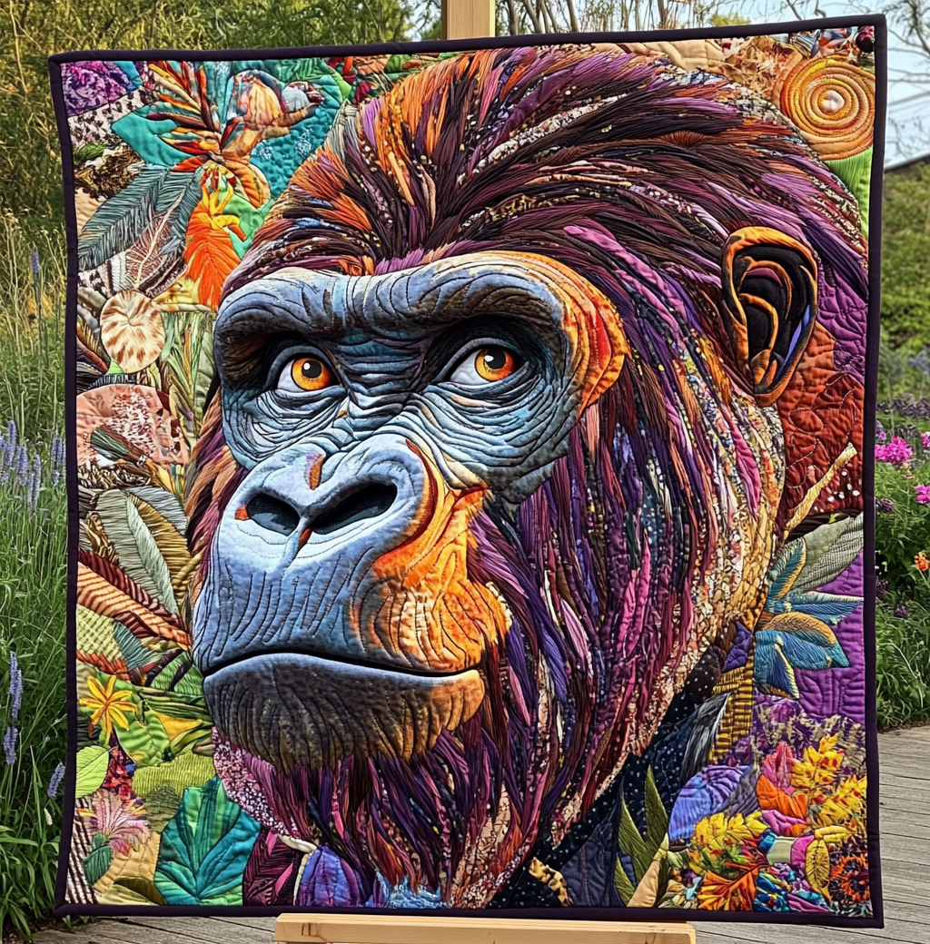 Gorilla DAI200125204 Quilt Blanket