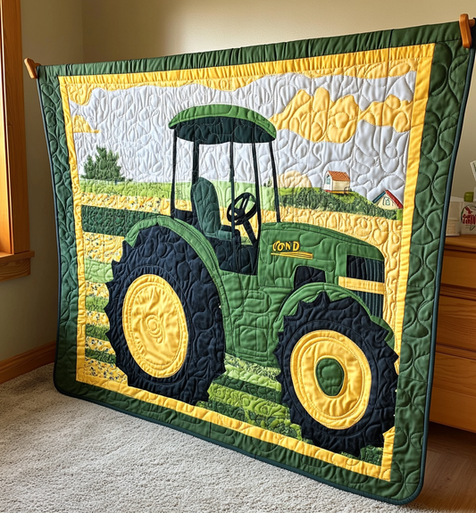 Farm Tractor DAI221024193 Quilt Blanket